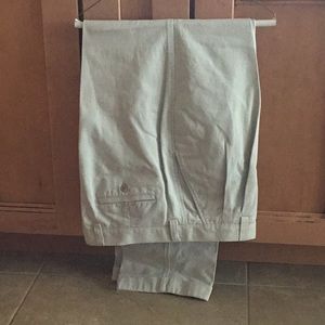 Men’s GAP cotton pleated pants 34W 32L